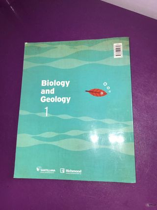 Libro Biología y Geología en Inglés 1ESO