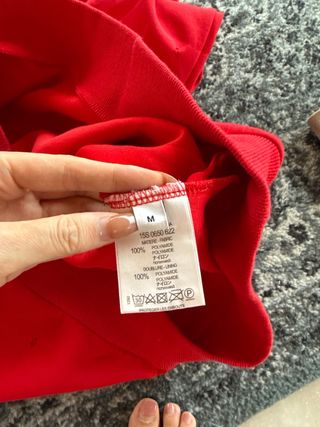 Sudadera Givenchy Roja Desgastada