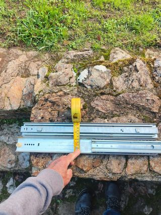 Guías correderas metálicas