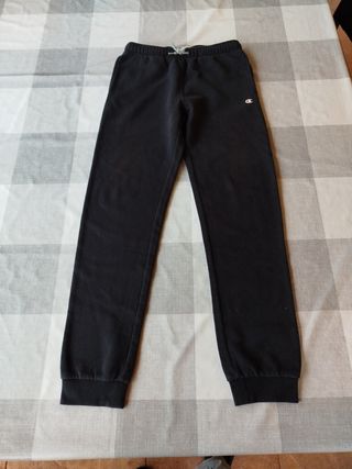 Pantalón chándal Champion Talla 12 Negro