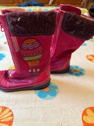 Stivali rosa e viola Agatha Ruiz de la Prada