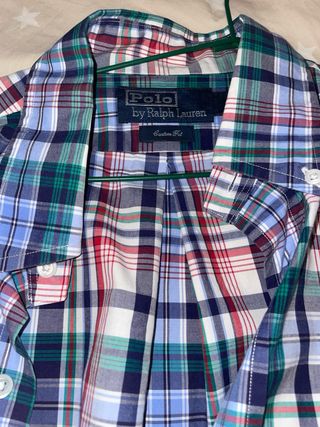 Camisa Polo Ralph Lauren Vintage Cuadros