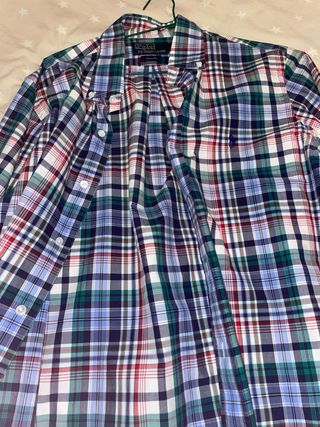 Camisa Polo Ralph Lauren Vintage Cuadros