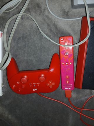 Nintendo Wii Mini Roja y Negra