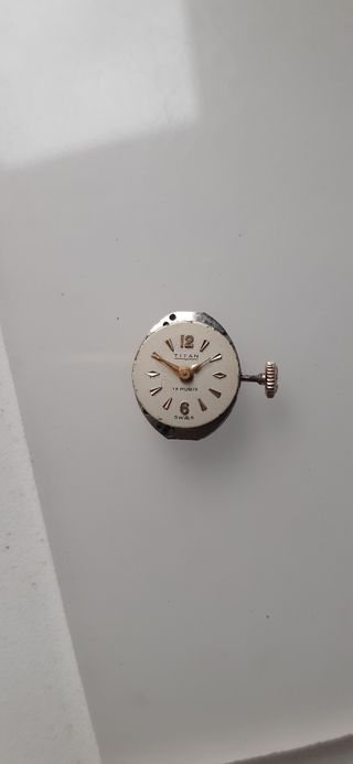 Maquinaria Reloj Titan 15 Rubis Swiss