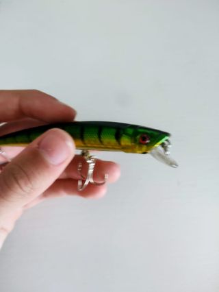 Lote 2 señuelos pesca spinning