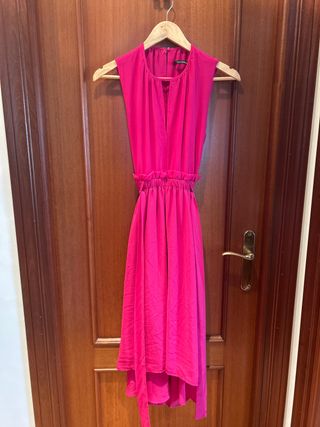 Vestido rosa de fiesta