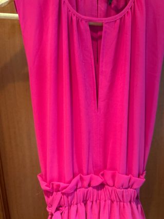 Vestido rosa de fiesta