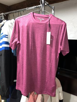 Camiseta Calvin Klein Golf Talla S Morado
