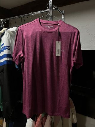 Camiseta Calvin Klein Golf Talla S Morado