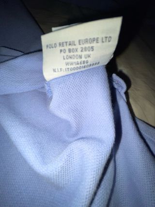 Polo Ralph Lauren manga larga azul