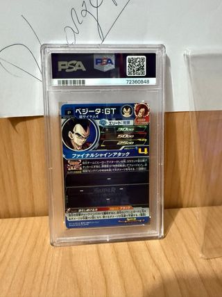 Dragon Ball Heroes Card Game Vegeta Goku Promo Toy