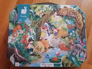 Puzzle Janod Selva 100 piezas +6 años
