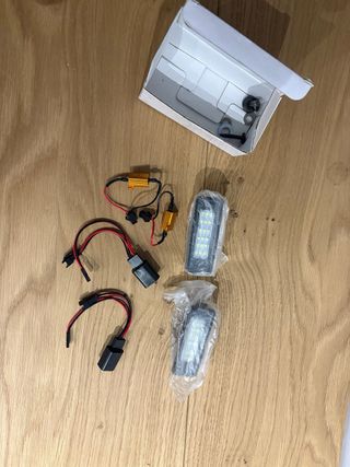 Luz LED matrícula Volkswagen