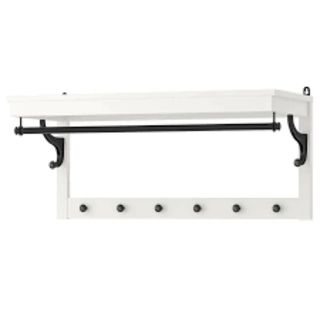 2 baldas Perchero Blanco y Negro Ikea 40€ c/u