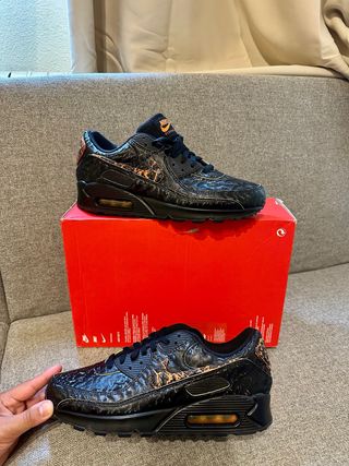Nike Air Max 90 Negro y Magma