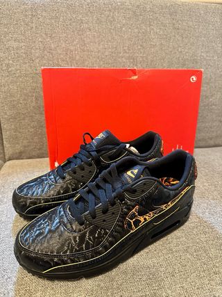Nike Air Max 90 Negro y Magma
