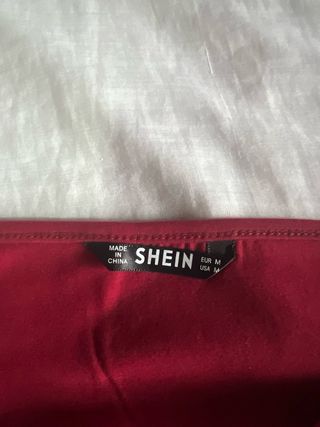 Top palabra de honor Shein granate Talla M