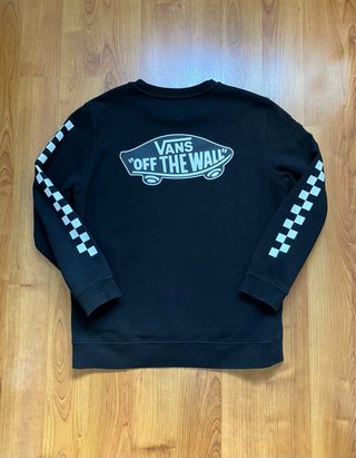 Sudadera Vans Off the Wall Negra y Blanca