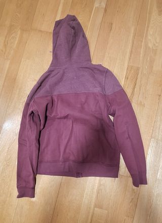 Chaqueta Hollister Morada con Cremallera