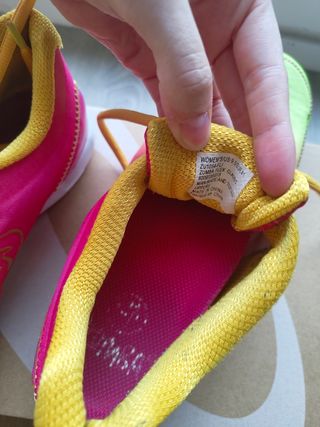 Zapatillas Zumba Mujer Rosa y Verde