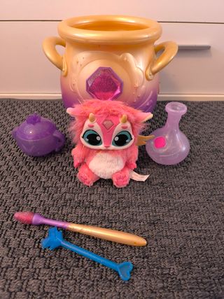 Juego Magia Caldero y Muñeco Rosa