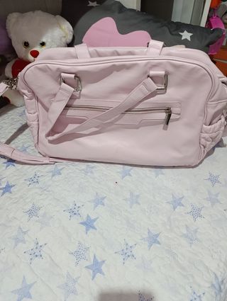 Bolso piel Mayoral bebé rosa