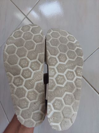 Sandali Lumberjack bambina bianchi