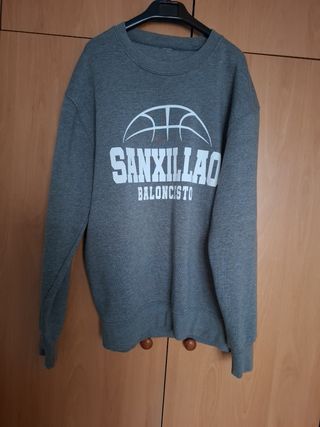 Sudadera Sanxillao Baloncesto Gris