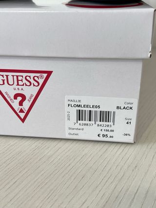 Sandali Guess slingback tacco alto donna tg 41