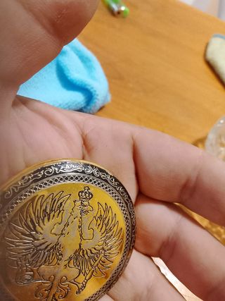 Reloj de bolsillo con águila bicéfala