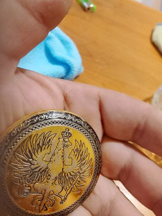 Reloj de bolsillo con águila bicéfala