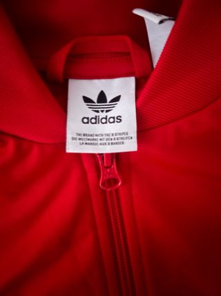 Chaqueta de chandal Adidas Superstar rojo