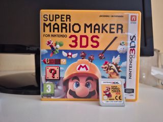 Super Mario Maker 3DS Caja Original + Cartucho