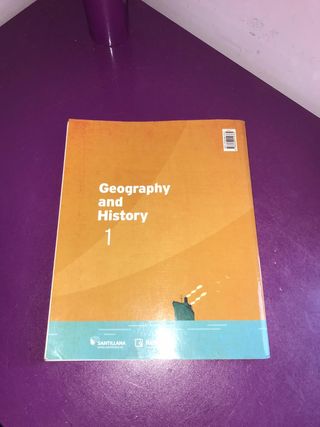 Libro Geografía e Historia en Inglés 1ESO