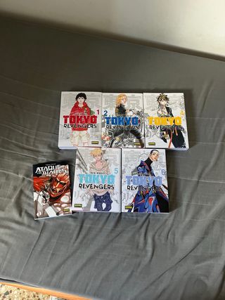 Manga Tokyo Revengers 1, 2, 4, 5, 6.