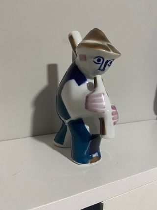 Figura de porcelana Sargadelos