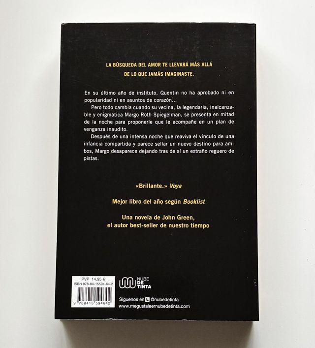 Ciudades de papel (Nube de Tinta) (Spanish Edit...