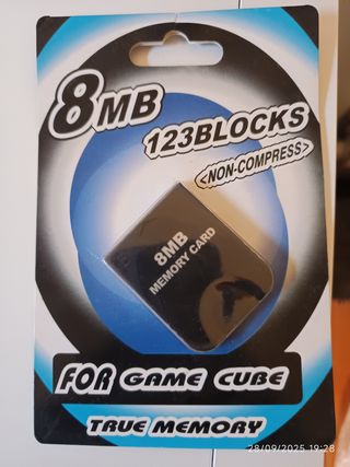 Tarjeta Memoria 8MB para Game Cube