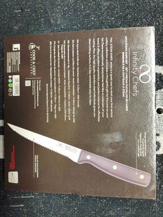 6 Cuchillos de Carne Infinity Chefs