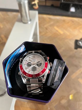 Orologio cronografo multifunzione Dual Time Martyn Line