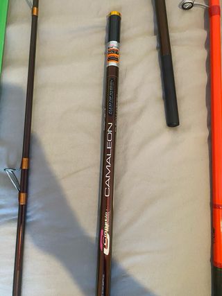 Lote pesca surfcasting Cinnetic: bolso, carretes,