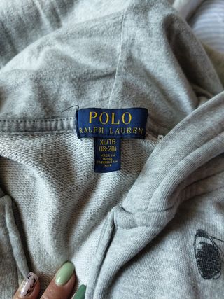 Sudadera Polo Ralph Lauren con cremallera 
