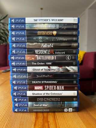 Pack 16 juegos PS4