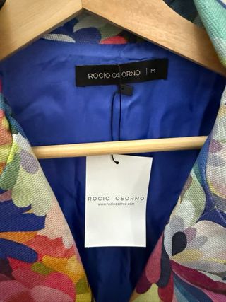 Traje Chaqueta Rocío Osorno Talla M Multicolor
