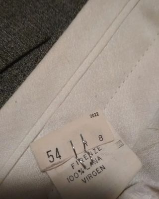 Traje de chaqueta gris hombre