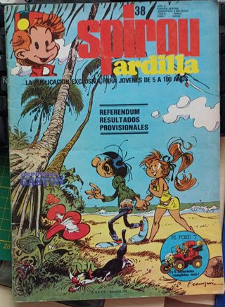 Comic SPIROU la ardilla X11 números