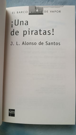 Libro ¡Una de piratas!