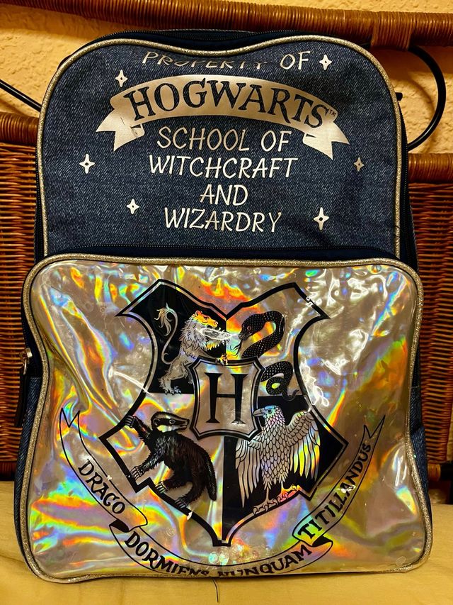 Mochila Hogwarts Escuela de Magia 38 cm.