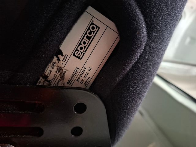 Asiento Sparco Sprint Rally FIA Vigor